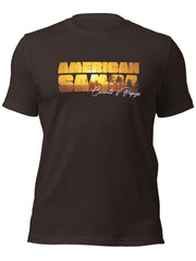 Load image into Gallery viewer, American Samoa Sunset Short-Sleeve Unisex Women’s T-Shirt