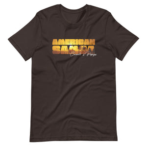 American Samoa Sunset Men’s Short-Sleeve Unisex T-Shirt