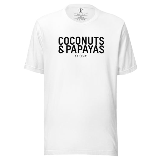 Coconuts & Papayas Logo Men's Short-Sleeve T-Shirt