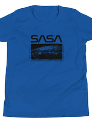 Load image into Gallery viewer, Chillin in Space Youth Short Sleeve T-Shirt