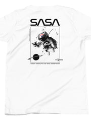 Load image into Gallery viewer, Chillin in Space Youth Short Sleeve T-Shirt