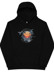 Load image into Gallery viewer, Coconuts &amp; Papayas Pacific Sunset Kids fleece hoodie
