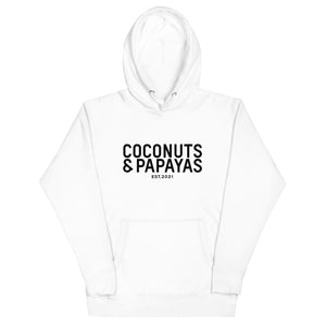 Coconuts and Papayas Unisex Women’s Hoodie