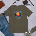 Load image into Gallery viewer, Coconuts &amp; Papayas Pacific Sunset Short-Sleeve Unisex Men’s T-Shirt
