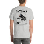 Load image into Gallery viewer, SASA Chillin in Space Men&#39;s Short-Sleeve T-Shirt
