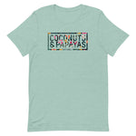 Load image into Gallery viewer, Coconuts &amp; Papayas Floral Women's Short-Sleeve T-Shirt
