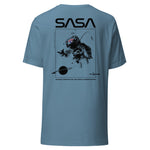 Load image into Gallery viewer, SASA Chillin in Space Men&#39;s Short-Sleeve T-Shirt
