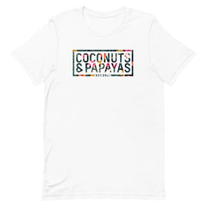 Coconuts & Papayas Floral Women's Short-Sleeve T-Shirt