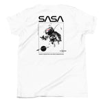 Load image into Gallery viewer, Chillin in Space Youth Short Sleeve T-Shirt
